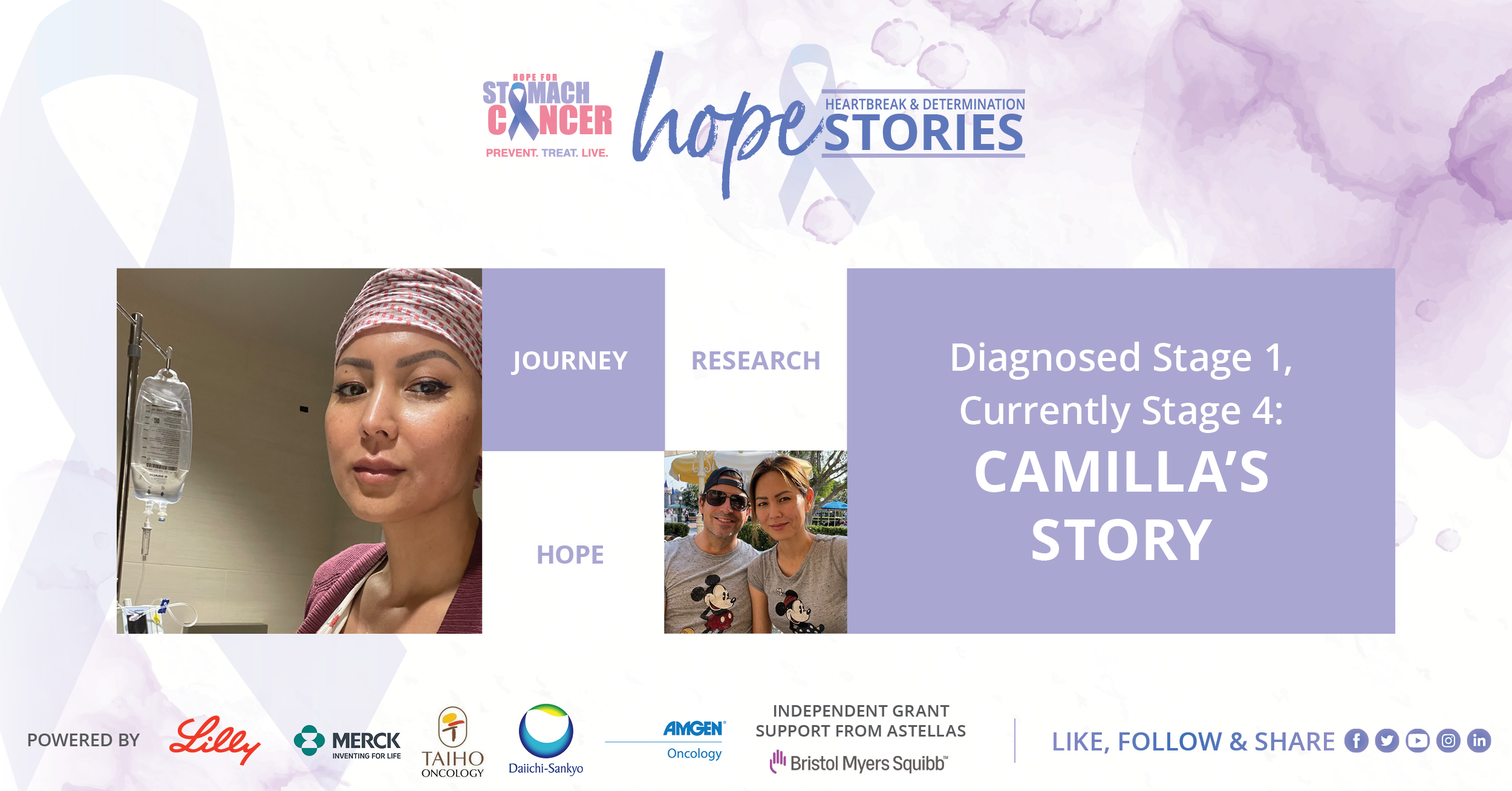 From Stage 1b to Stage 4: Camilla Row's Story