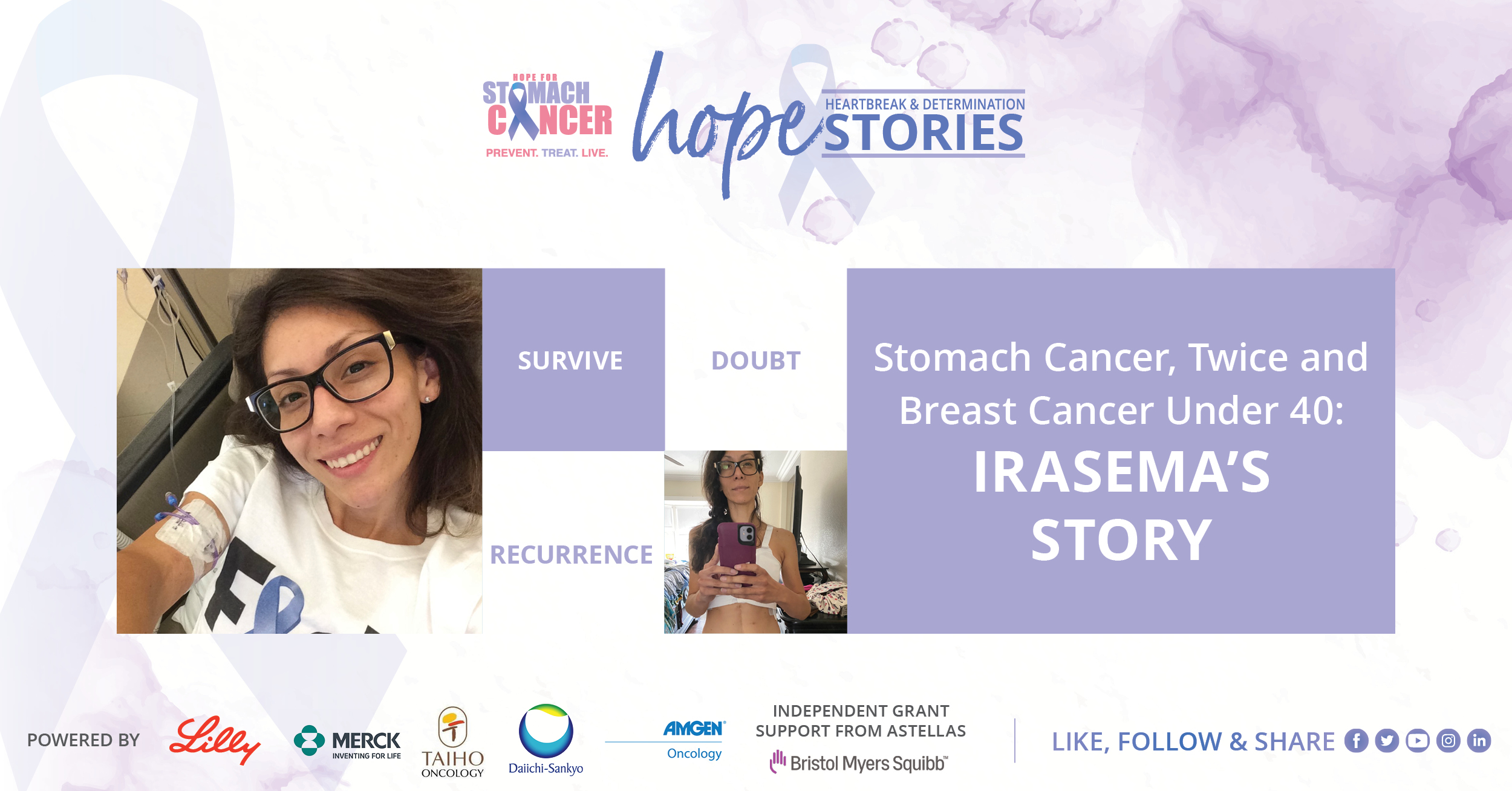 2x Stomach Cancer and Breast Cancer Survivor: Irasema Chavez