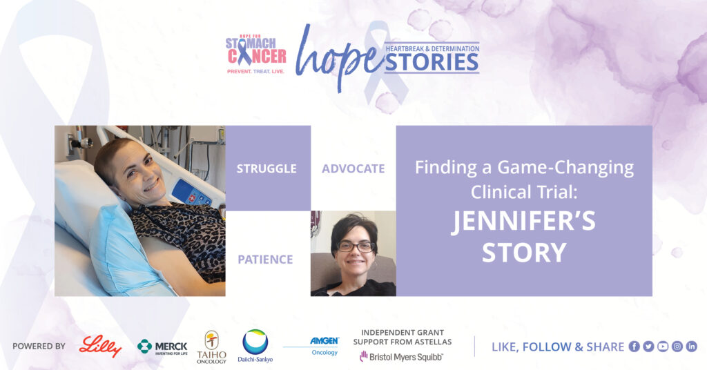 Finding a game changing clinical trial: Jennifer's story