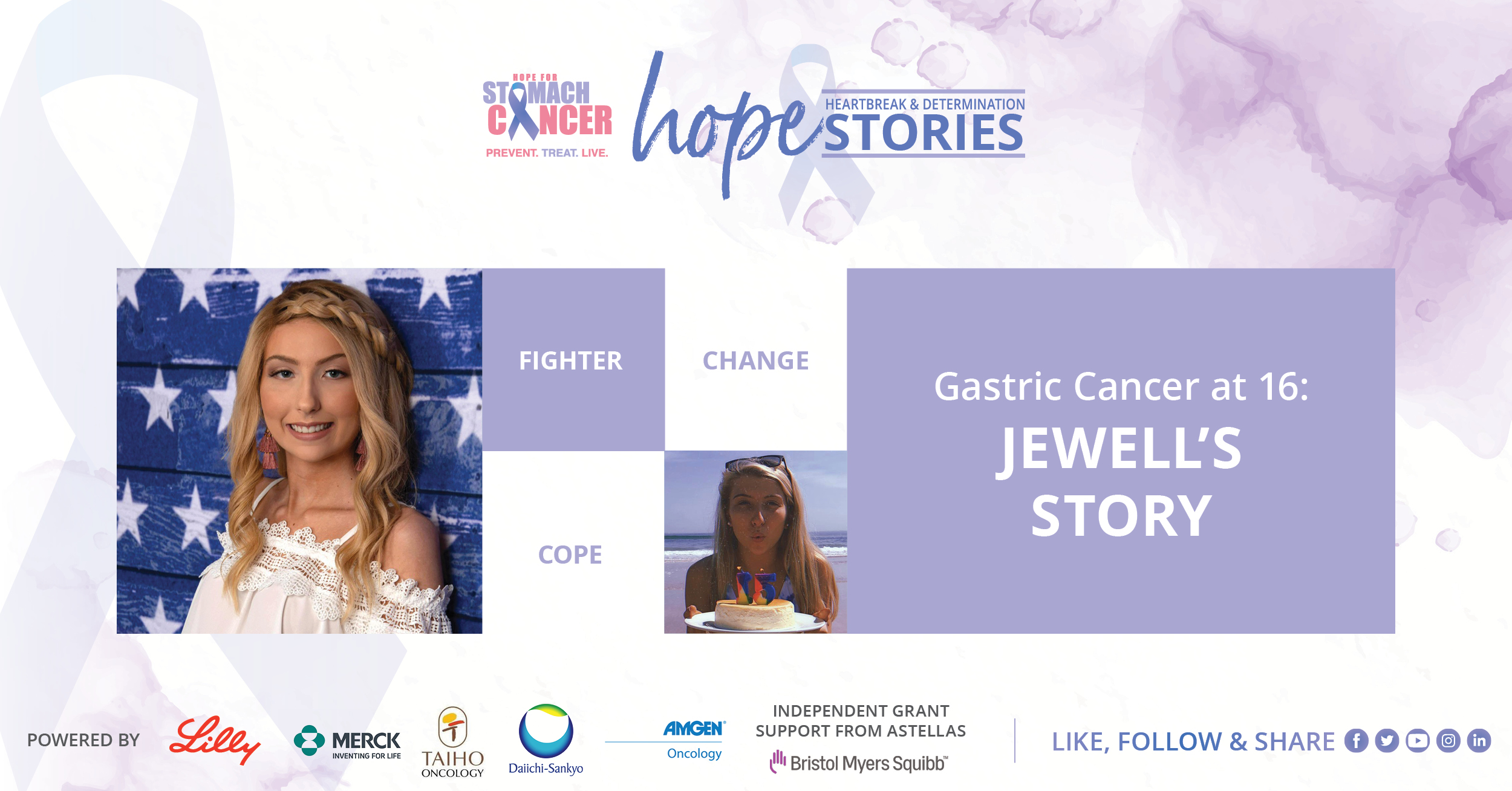 Gastric Cancer at 16 years old: Jewell's Story